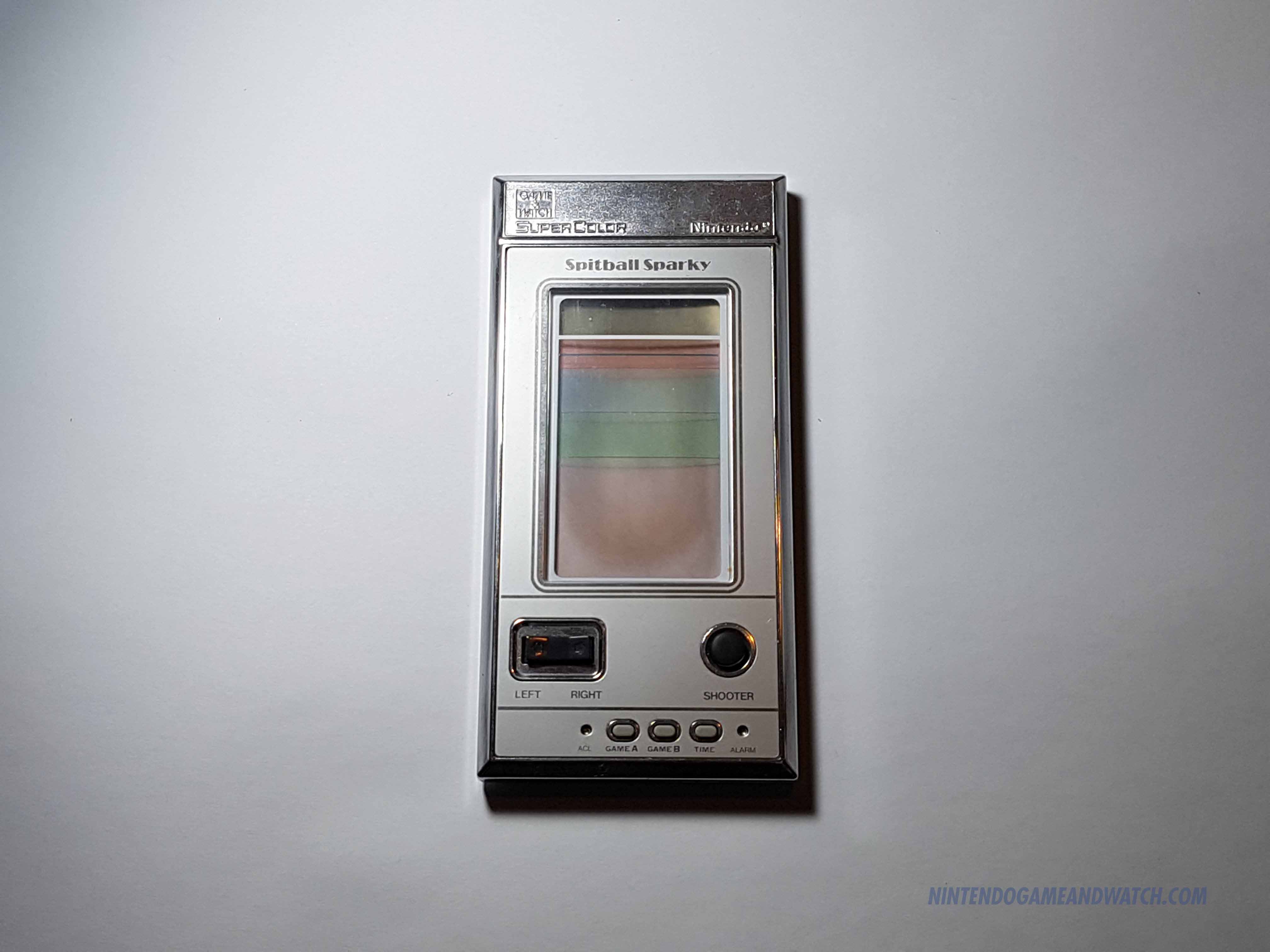 Spitball Sparky – Nintendo Game & Watch